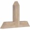 Ekena Millwork Portland Smooth Timber Gable Bracket, Douglas Fir, 36"W x 24"H x 3 1/2"D x 5 1/2"F, 16/12 Pitch GBW036X24X0406POR00SDF - alternate 2